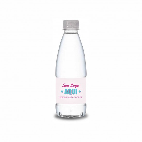 Garrafa de Água Personalizada. Lindoya 300ml - Natural