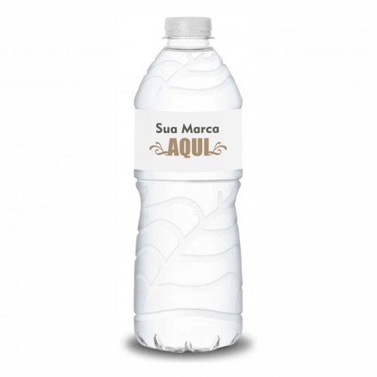 Garrafa de Água Personalizada. Lindoya Sense 510ml - Natural