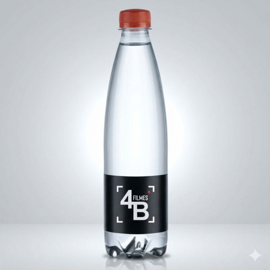 Garrafa de Água Personalizada. Lindoya Speciali 500ml com Gás