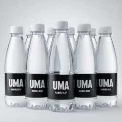 Garrafa de Água Personalizada Lindoya 300ml Natural