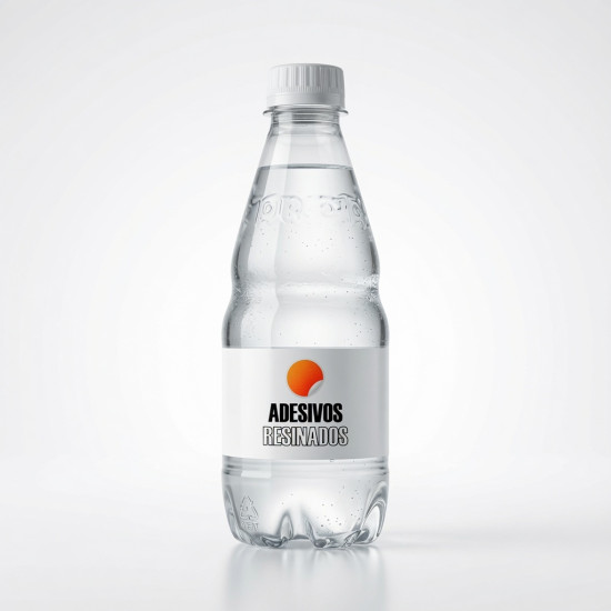 Garrafa de Água Personalizada Prata 370ml com gás