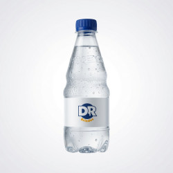 Garrafa de Água Personalizada Prata 370ml sem gás