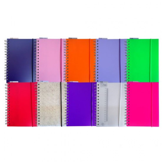 Agenda Personalizada 2026 Espiral e Capa Plástica DR 764