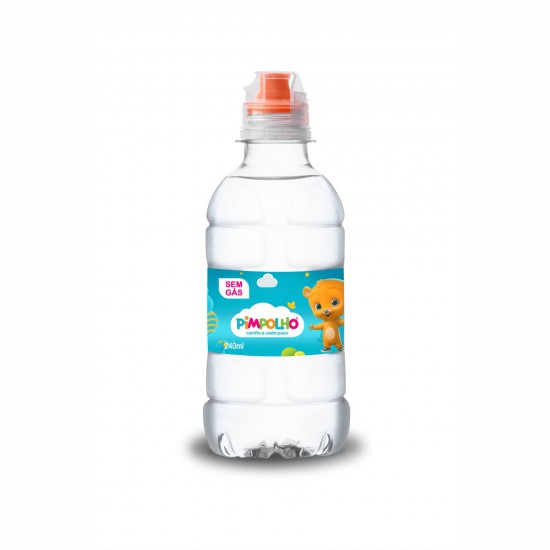 Garrafa de Água Personalizada. Lindoya Kids 240ml - Natural