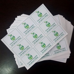 Etiqueta Adesiva Recortada