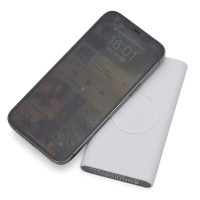 Power Bank 8.000mAh com Carregamento via Indução ou via Cabo DR 731 B